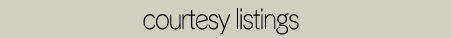 Courtesy Listings